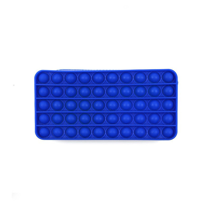 Pop Pencil Case, Fidget Pencil Pen Case Simple Sensory Silicone Bubble Toy, Stationery Storage Bag Decompression Toy For Kids, School Season Gifts, Office Stationery Organizer, Christmas Gifts