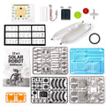 STEM Solar Robot Kit For Kids, 12-in-1 Educational STEM Science Experiment Toys, Solar Powered Building Kit DIY For 8 9 10 11 12 13 Years Old Boys & Girls Kids Toy