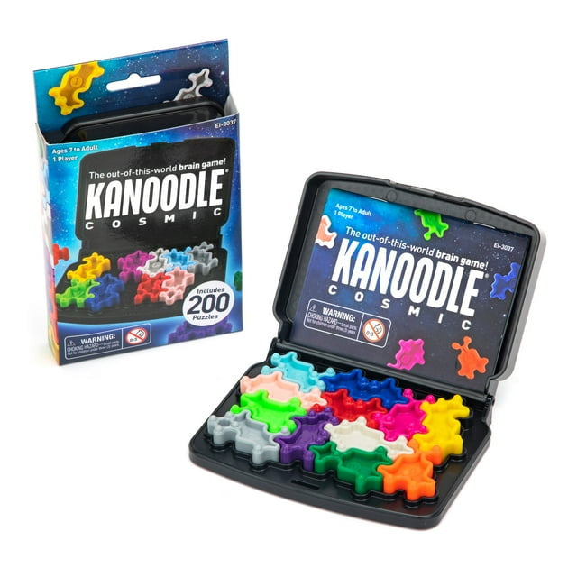 3D Brain Teaser Puzzle Game – 200 Logic Challenges with Travel Case, Ages 7+, Spatial Thinking Toy