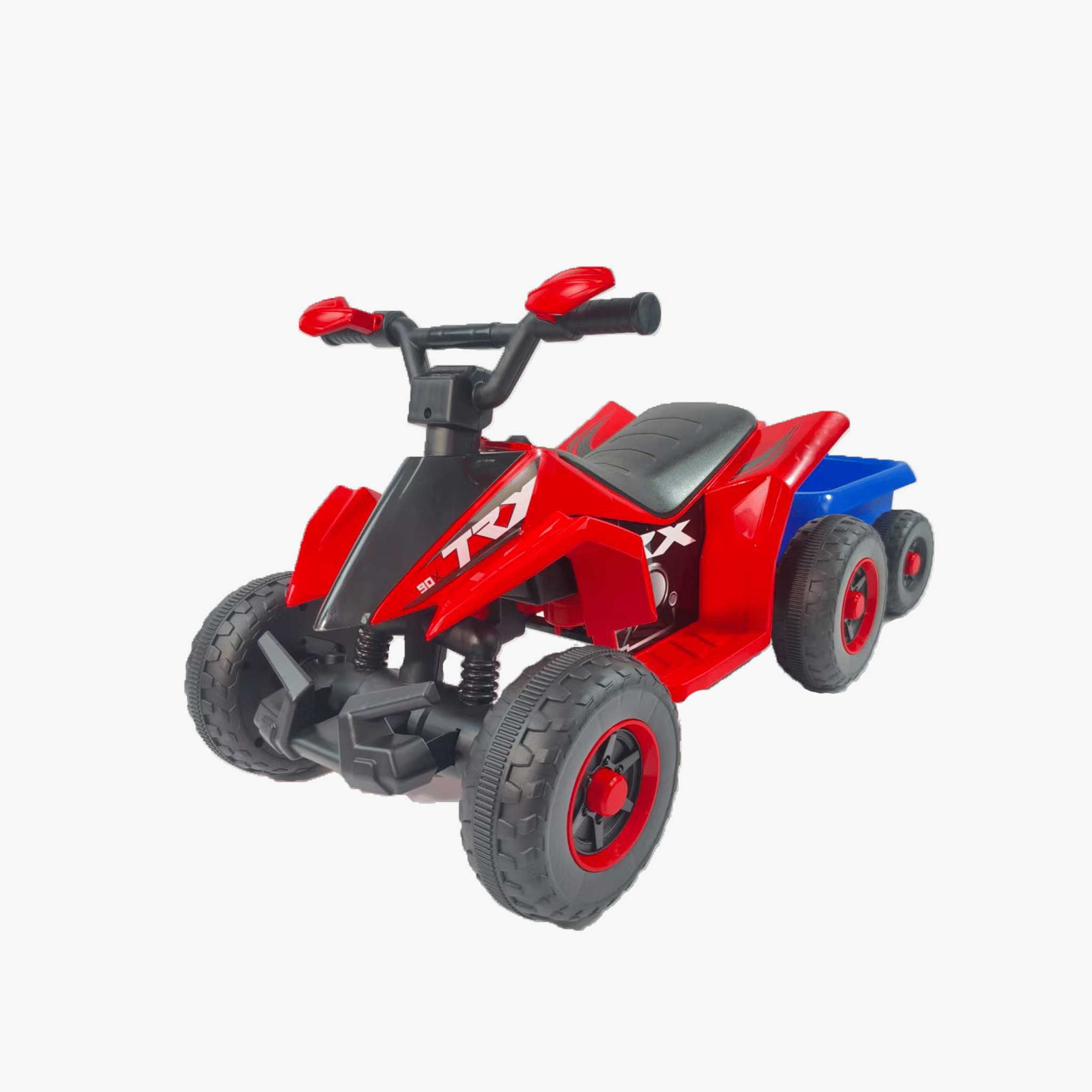 6V Battery Powered Kids Electric Vehicle, Kids Ride on ATV, 4 Wheeler Quad w/Headlights, MP3, USB, Volume Control, Large Seat, Electric Ride on Toys Best Gifts For Age 3-6 years Old