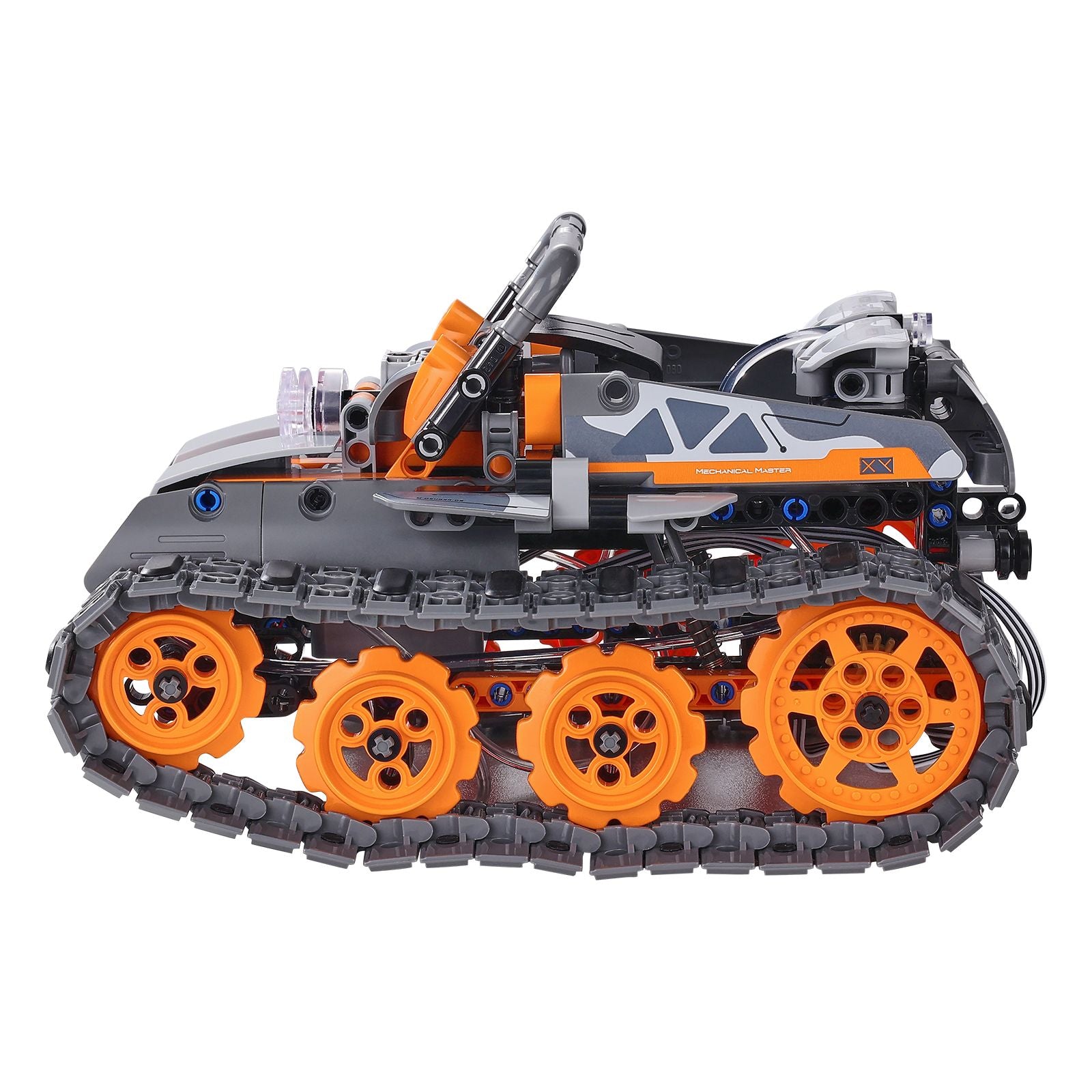 STEM Building Toys for Kids, 5-in-1 554 PCS, Remote Control Car Building Kits Remote & APP Controlled Car/Robot/Tank/Rubik's Cube/Snowplow, RC STEM Robots Building Set for Boys Girls Aged 6+