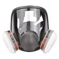 Reusable Full Face Cover 16 in 1 Gas Cover Organic Vapor Respirator for Painting Machine Polishing Welding Work Protection