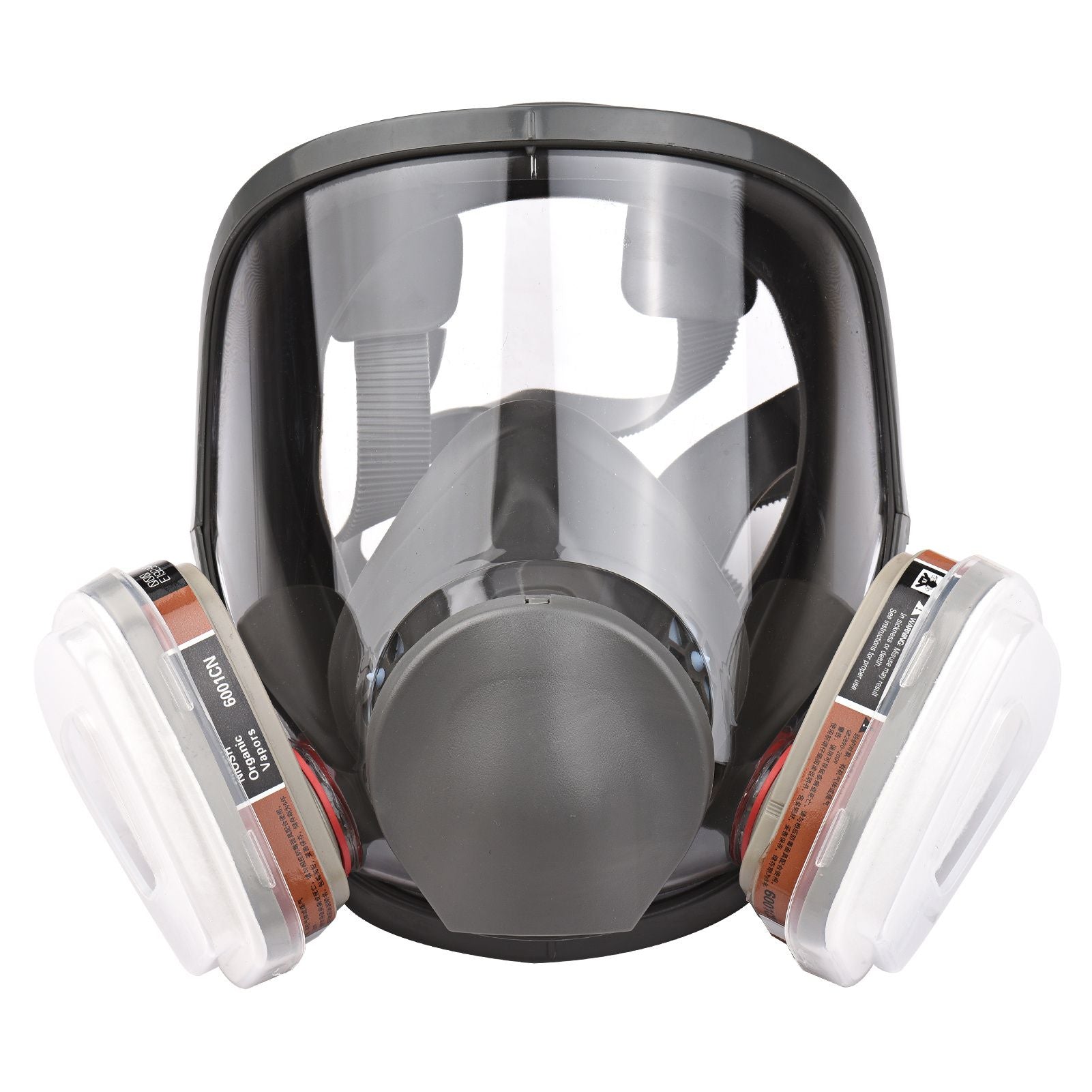 Reusable Full Face Cover 16 in 1 Gas Cover Organic Vapor Respirator for Painting Machine Polishing Welding Work Protection